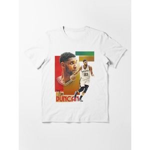 Tim Duncan Retro Style Unisex T-Shirt Gift For Fan